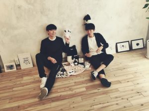 アーティスト 左:SECOND セカンド 右:Cherng チェン